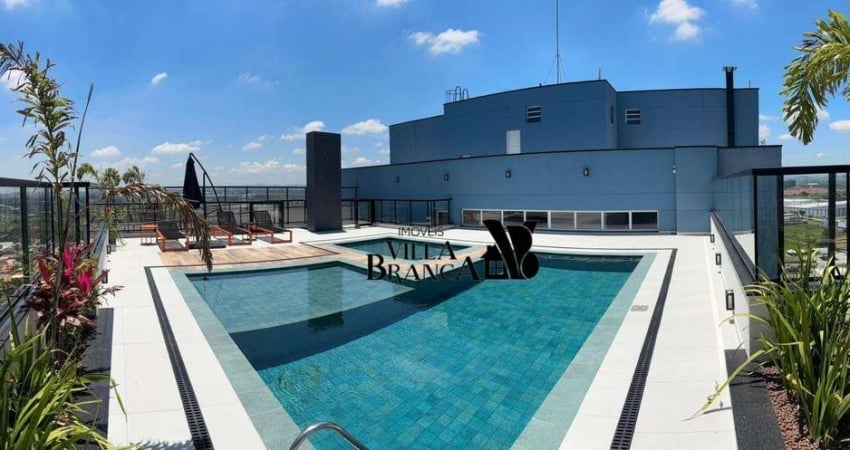 Apartamento com 2 dormitórios para alugar, 64 m² por R$ 3.300,00/mês - Villa Branca - Jacareí/SP
