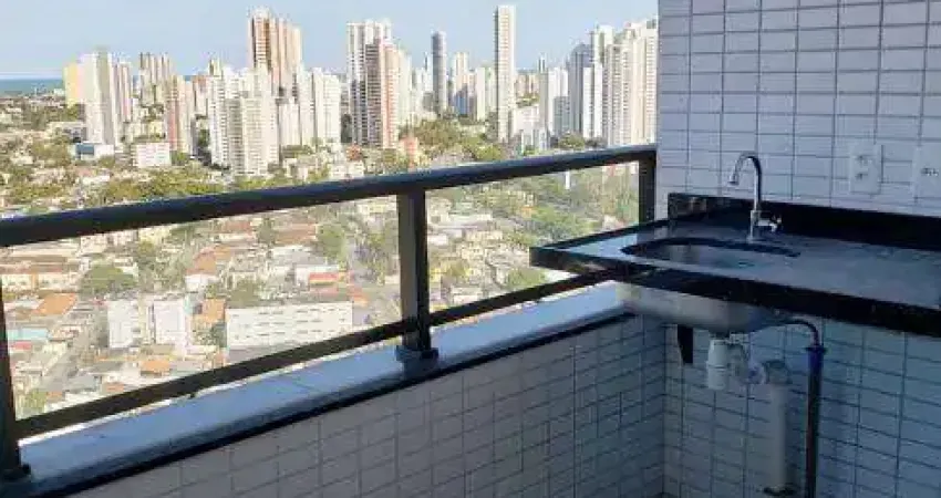 Apartamento de 107,23N² com 4 quartos, 2 suítes, 03 vagas de garagem na Tamarineira