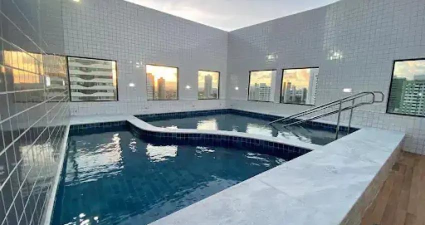 Apartamento para venda com 45 metros quadrados, 2 quartos na madalena - recife - pe