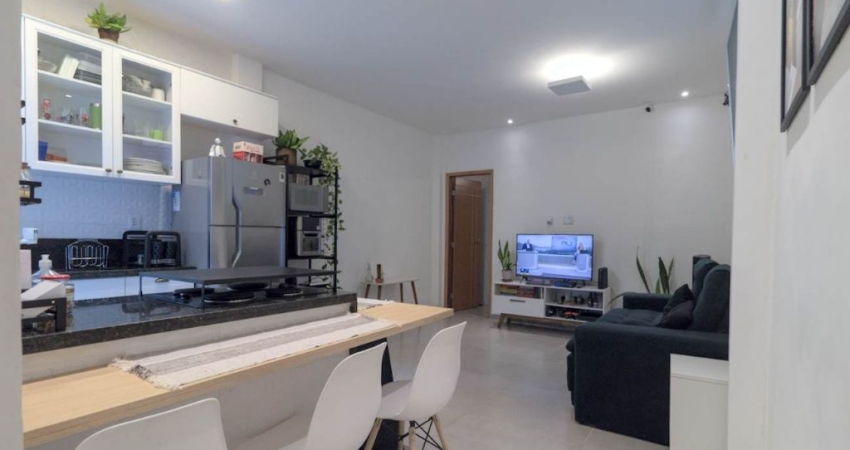 D07-Botafogo-RJ- R ALVARO RAMOS - Apartamento Residencial MOBILIADO, com 73 m², 2 quartos, 1banheiro