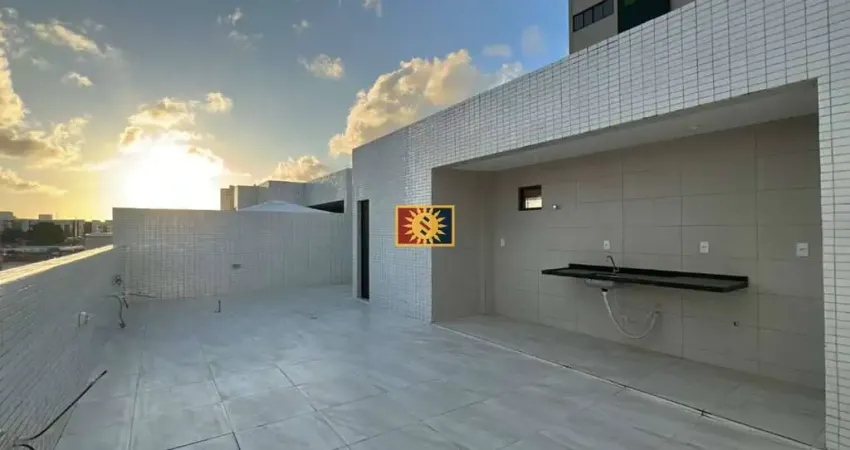 Cobertura para vender com 3 quartos 2 suítes no bairro expedicionários em joão pessoa