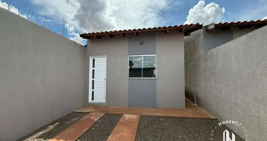 Casa com 2 quartos à venda na Rua Poente, Portal Caiobá, Campo Grande