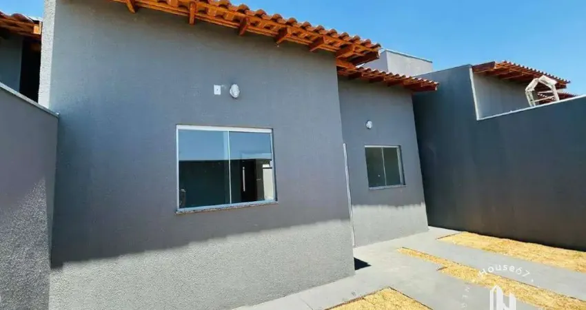 Casa com 2 quartos à venda na Rua Agenor Pinto, Nova Lima, Campo Grande