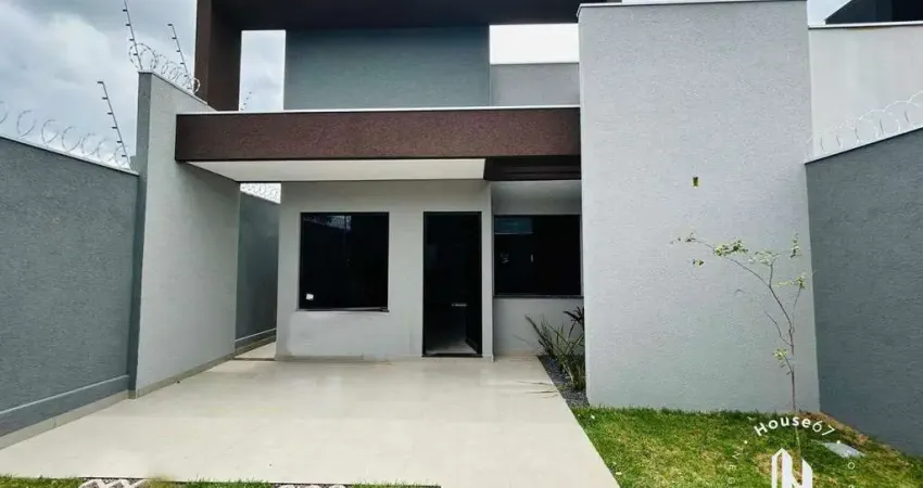 Casa com 2 quartos à venda na Rua Enedina Pereira Ferreira, Parque Residencial Rita Vieira, Campo Grande