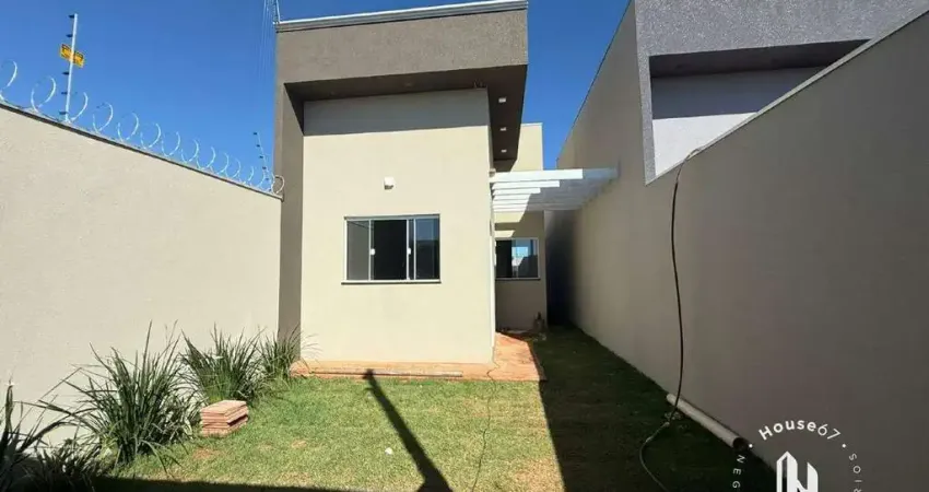 Casa com 1 quarto à venda na Rua das Babosas, Residencial Figueiras do Parque, Campo Grande