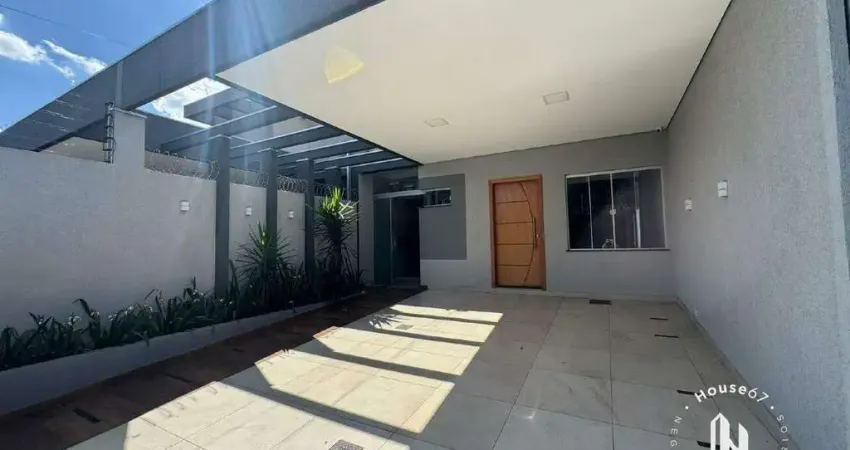 Casa com 2 quartos à venda na Rua Antônio Alves, Parque Residencial Rita Vieira, Campo Grande