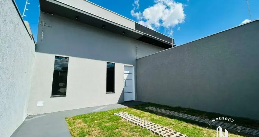 Casa com 2 quartos à venda na Rua Caratuva, Parque dos Novos Estados, Campo Grande