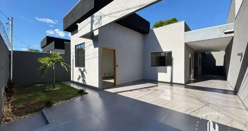 Casa com 2 quartos à venda na Rua Rotterdan, Parque Residencial Rita Vieira, Campo Grande