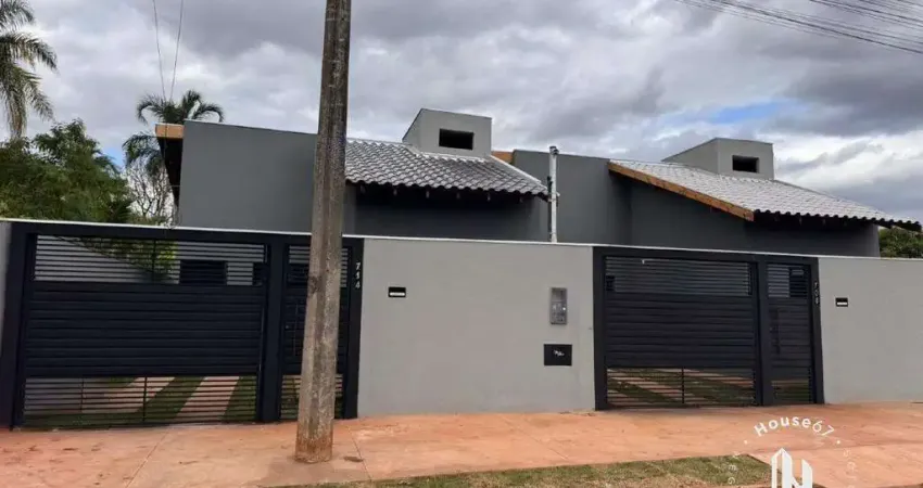 Casa com 2 quartos à venda na Rua Galileu, Nova Lima, Campo Grande