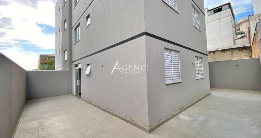 Apartamento de 2 Quartos com Área Privativa, Bairro Cabral