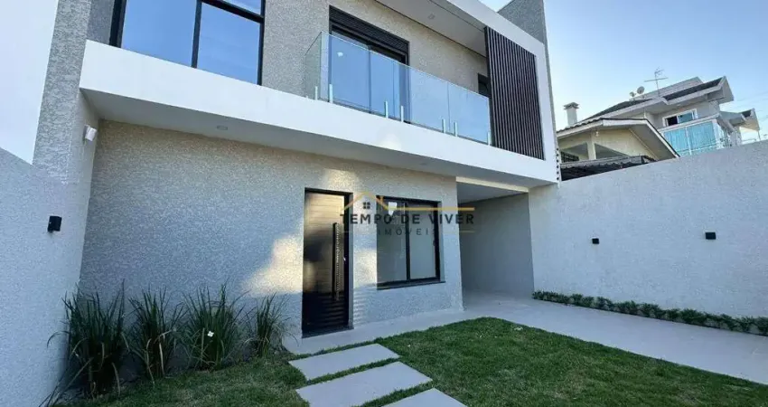 Sobrado com 3 dormitórios à venda por r$ 1.100.000,00 - santo inácio - curitiba/pr