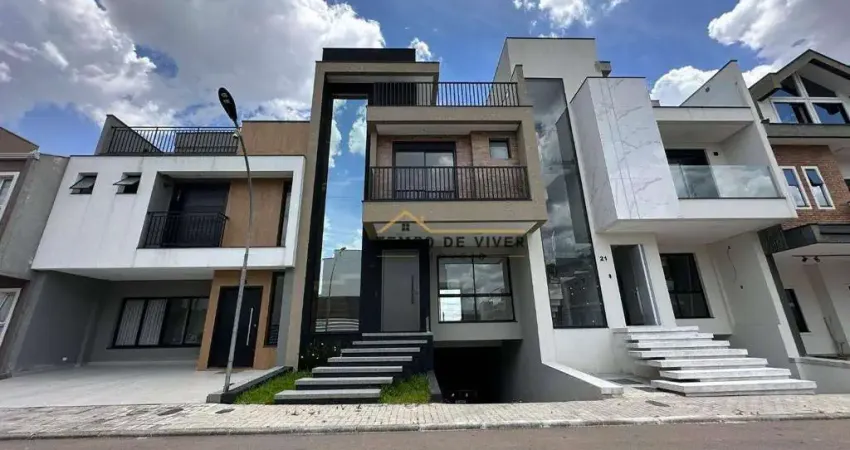 Sobrado com 3 dormitórios à venda, 217 m² por R$ 1.549.900,00 - Pinheirinho - Curitiba/PR