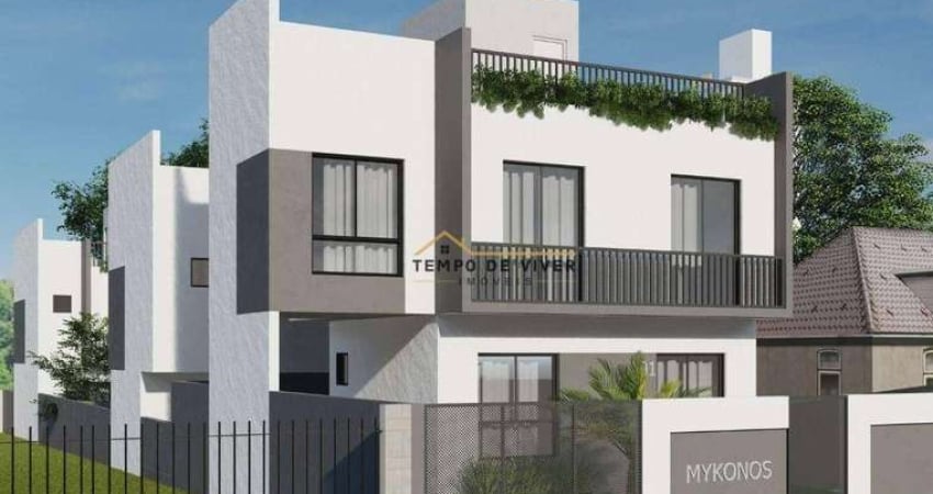 Sobrado com 3 dormitórios à venda, 142 m² por R$ 626.900,00 - Xaxim - Curitiba/PR