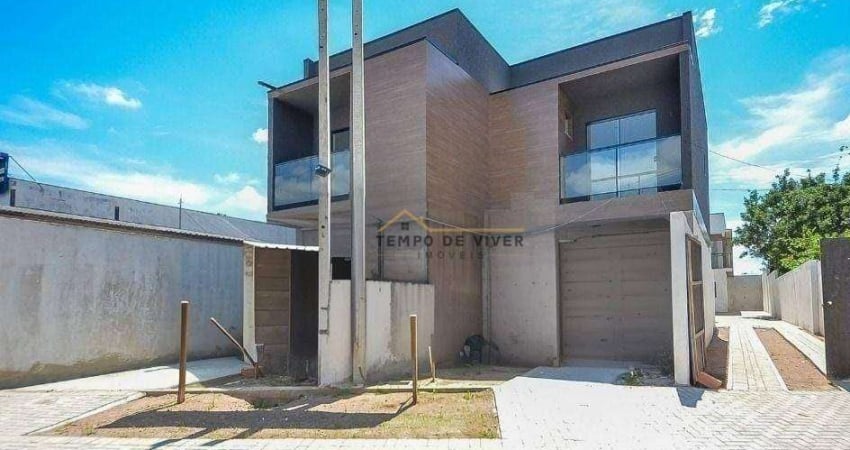 Sobrado com 3 dormitórios à venda, 96 m² por R$ 450.000,00 - Alto Boqueirão - Curitiba/PR