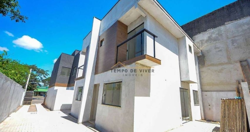 Sobrado com 3 dormitórios à venda, 86 m² por R$ 430.000,00 - Alto Boqueirão - Curitiba/PR