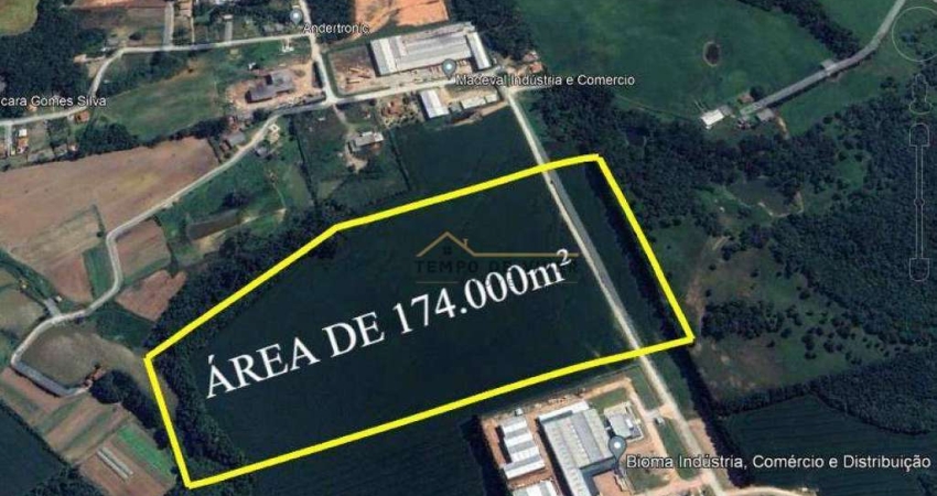 Terreno à venda, 174000 m² por R$ 28.000.000,00 - Zona Rural - Fazenda Rio Grande/PR