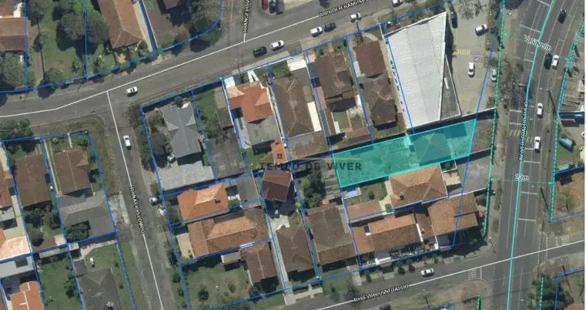 Terreno à venda, 624 m² por r$ 2.200.000,00 - santa felicidade - curitiba/pr