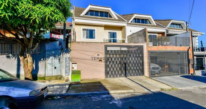 Sobrado com 3 dormitórios à venda, 109 m² por R$ 549.000 - Sítio Cercado - Curitiba/PR