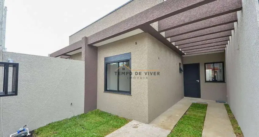 Casa com 3 dormitórios à venda, 59 m² por r$ 478.900,00 - sítio cercado - curitiba/pr