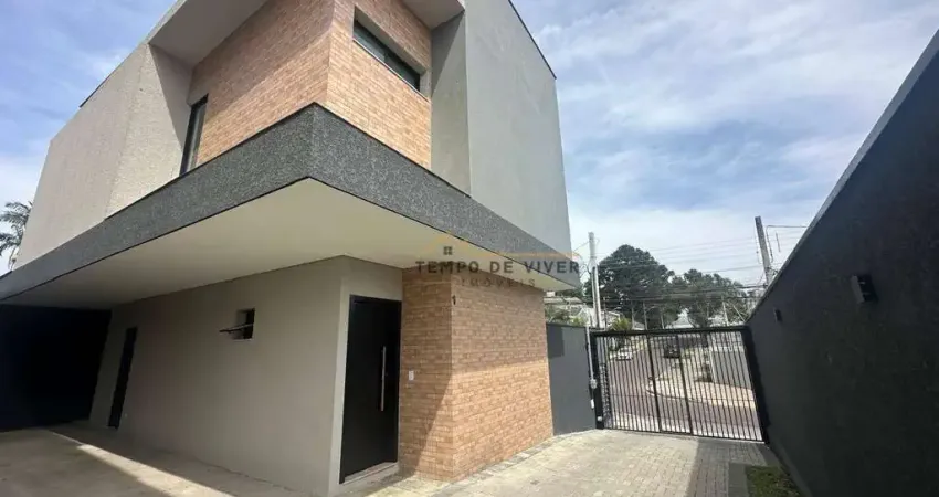Sobrado com 3 dormitórios à venda, 135 m² por r$ 780.000,00 - xaxim - curitiba/pr