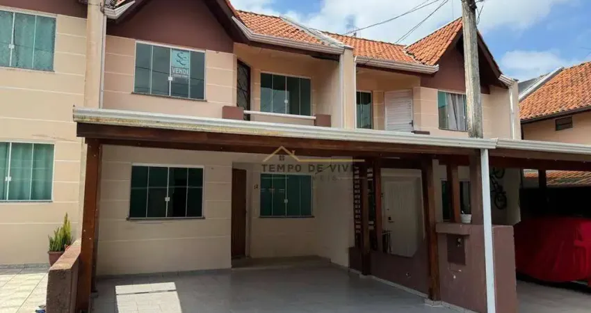 Sobrado com 3 dormitórios à venda, 72 m² por r$ 450.000,00 - alto boqueirão - curitiba/pr