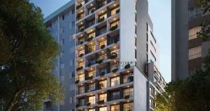 Studio com 1 dormitório à venda, 20 m² por r$ 241.000,00 - cristo rei - curitiba/pr