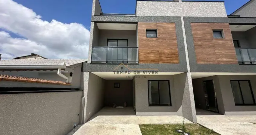 Sobrado com 3 dormitórios à venda por r$ 849.000,00 - capão raso - curitiba/pr