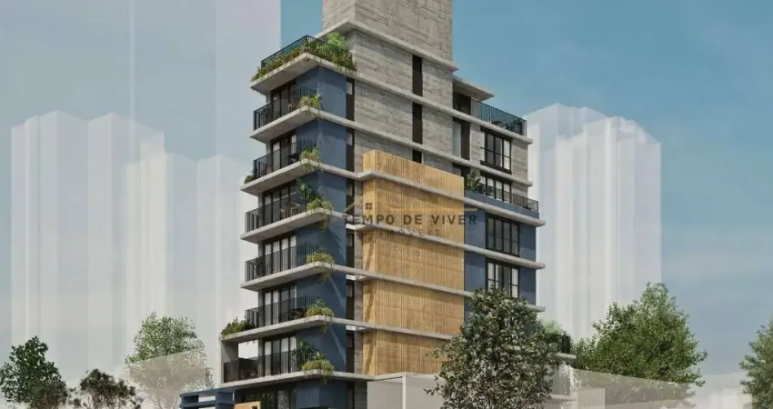 Studio com 1 dormitório à venda, 27 m² por r$ 362.676,78 - agua verde - curitiba/pr