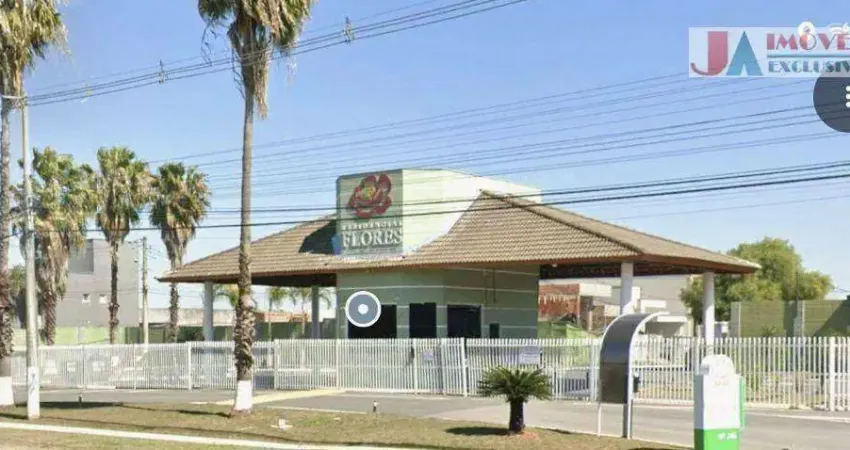 Terreno à venda, 457 m² por r$ 399.000,00 - condomínio residencial flores - votorantim/sp