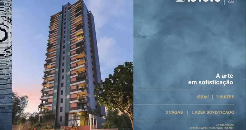 Apartamento para Venda em Santo André, Jardim, 3 dormitórios, 3 suítes, 4 banheiros, 2 vagas