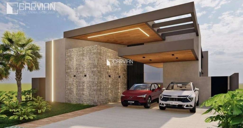 Casa de Condomínio para venda em Bonfim Paulista de 260.00m² com 4 Quartos, 4 Suites e 6 Garagens