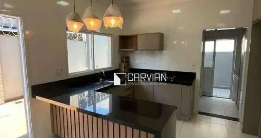 Casa com 3 dormitórios à venda, 160 m² por R$ 1.198.000 - Jardim Cybelli - Ribeirão Preto/SP