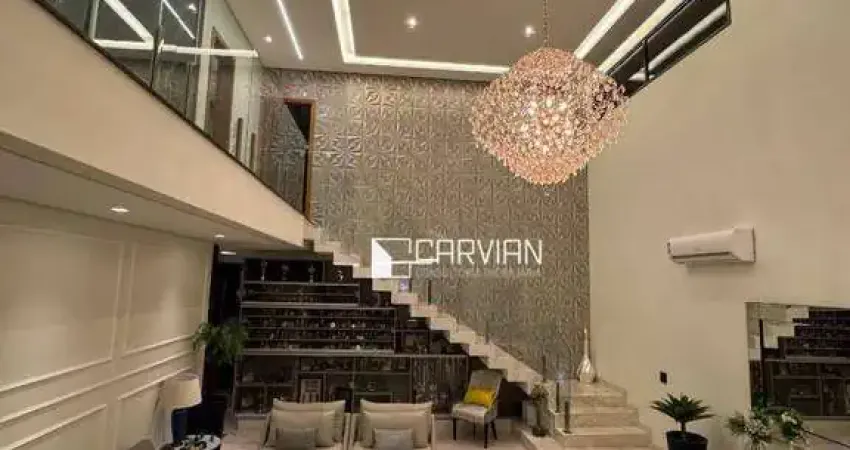 Casa com 4 dormitórios à venda, 512 m² por r$ 5.266.000 - alto do castelo - ribeirão preto/sp