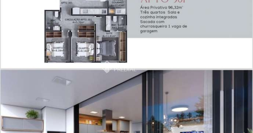 Apartamento com 3 quartos à venda na Rua Cedro Rosa do Sul, 1, Ribeirão da Ilha, Florianópolis
