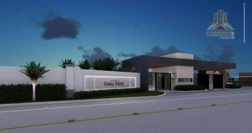 No Eldorado Ilhas Park, vendo dois lotes, lado a lado, com área privativa de 1.467,20 m²