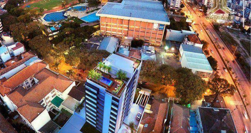 Na Rua da Sogipa, vendo apartamento novo de dois dormitórios e duas vagas de garagem, infra