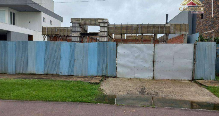 Vendo casa em construção no Ilhas Park em Eldorado do Sul