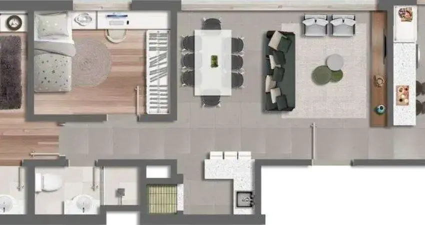 Apartamento com 2 quartos à venda na Avenida João Wallig, 324, Passo da Areia, Porto Alegre