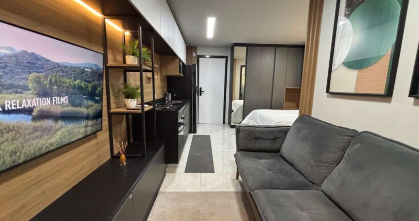 Aconchegante apartamento tipo para venda com 1 quarto, sendo 1 suíte, 33m²