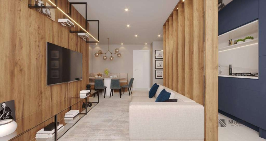 Apartamento com 2 dormitórios à venda, 55 m² por R$ 438.000,00 - Alto dos Passos - Juiz de Fora/MG