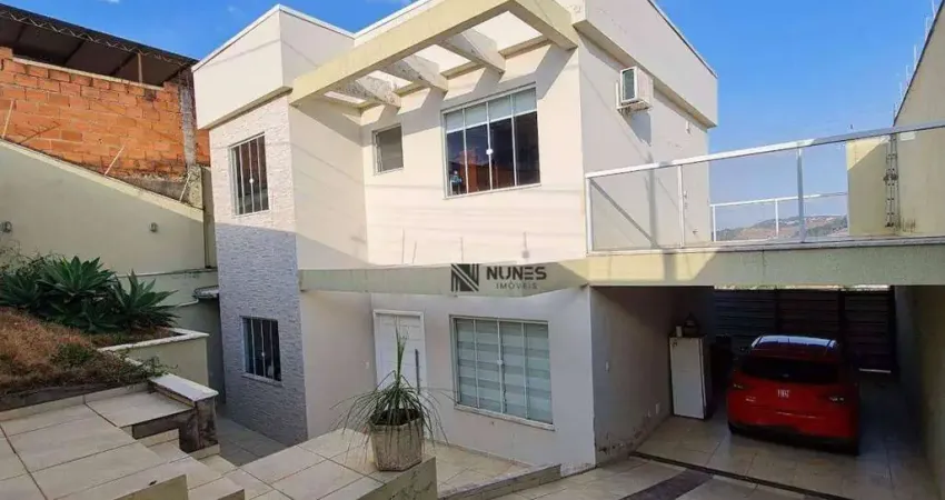Casa com 2 dormitórios à venda, 220 m² por r$ 550.000 - fontesville ii - juiz de fora/mg