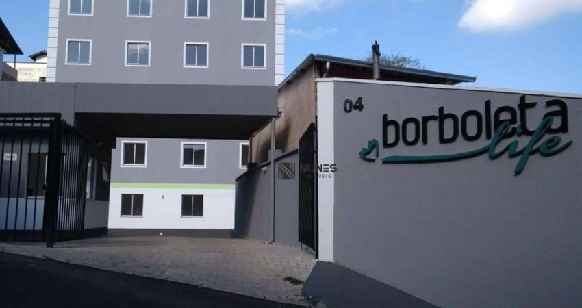 Apartamento com 2 dormitórios à venda, 45 m² por r$ 155.000 - borboleta - juiz de fora/mg