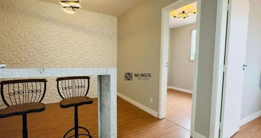 Apartamento com 2 dormitórios à venda, 41 m² por r$ 155.000 - nova califórnia - juiz de fora/mg