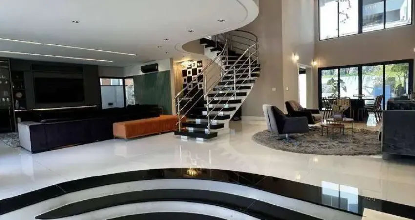 Sobrado com 4 dormitórios à venda, 501 m² por r$ 5.300.000,00 - swiss park - são bernardo do campo/sp