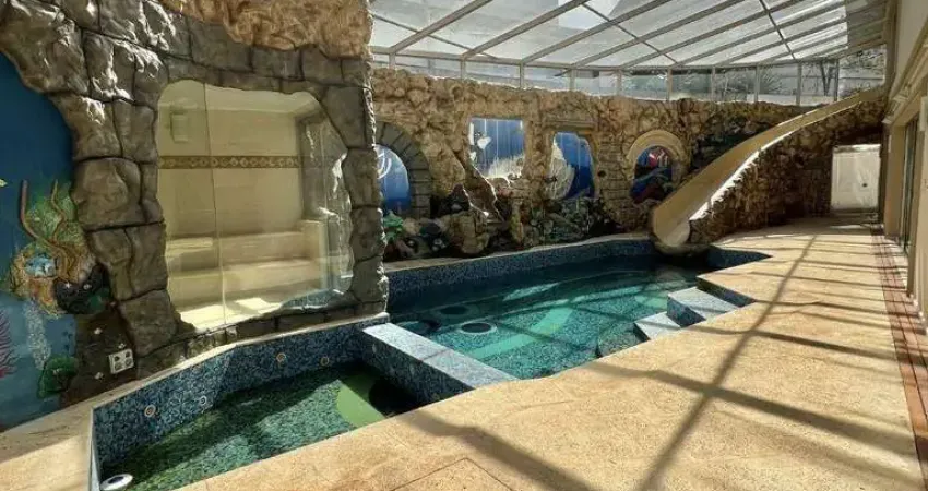 Mansão espetacular com 4 suítes, 1300 m² - venda por r$ 10.600.000 - swiss park - são bernardo do campo/sp