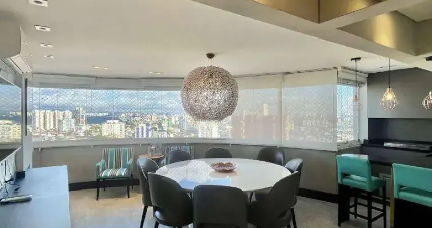 Apartamento com 3 dormitórios à venda, 127 m² por r$ 1.650.000,00 - vila scarpelli - santo andré/sp