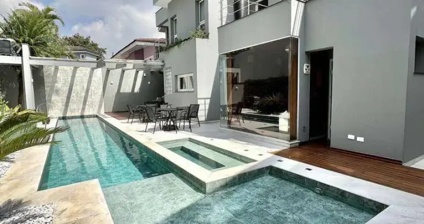 Sobrado à venda, 489 m² por r$ 5.800.000,00 - swiss park - são bernardo do campo/sp