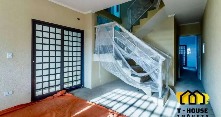 Sobrado com 3 dormitórios à venda, 300 m² por r$ 850.000 - parque joão ramalho - santo andré/sp