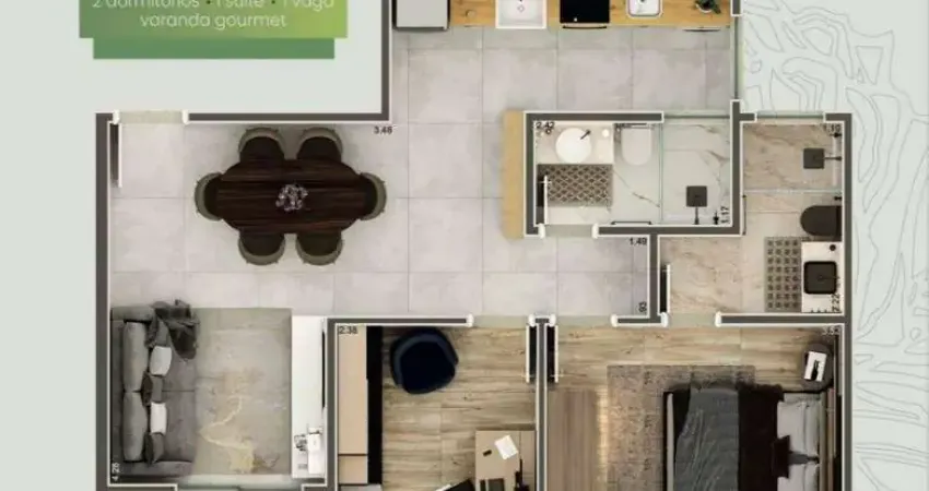 Apartamento com 2 dormitórios à venda, 64 m² por r$ 528.000,00 - nova petrópolis - são bernardo do campo/sp