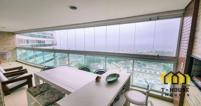 Apartamento com 3 dormitórios à venda, 112 m² por r$ 1.325.000 - jardim belmar - guarujá/sp